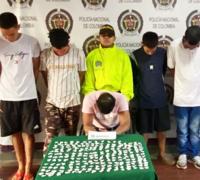 Nueve capturas por microtráfico en Cundinamarca