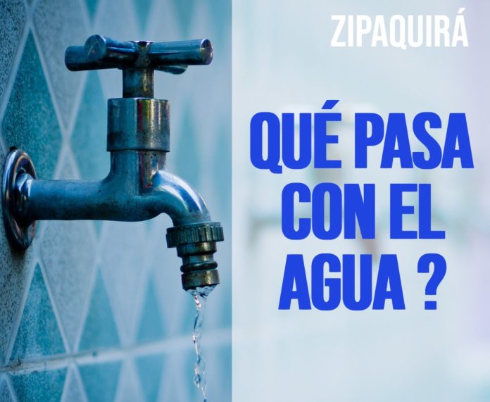 Siguen denuncias por servicio de agua en Zipaquirá