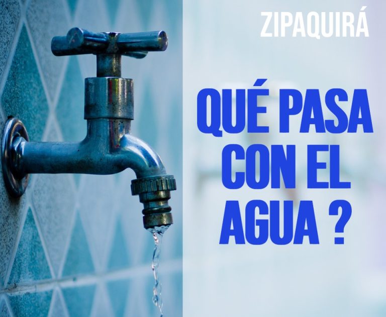 Siguen denuncias por servicio de agua en Zipaquirá