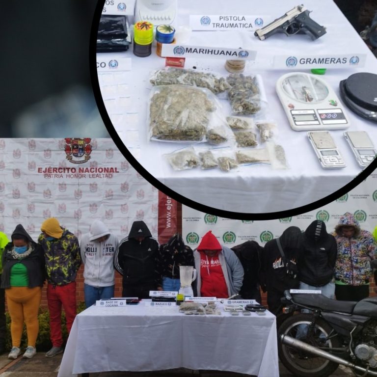 Policía capturó en Chía una peligrosa banda de delincuentes