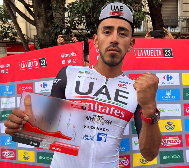 Categórica victoria de Molano en la etapa 12 de La Vuelta