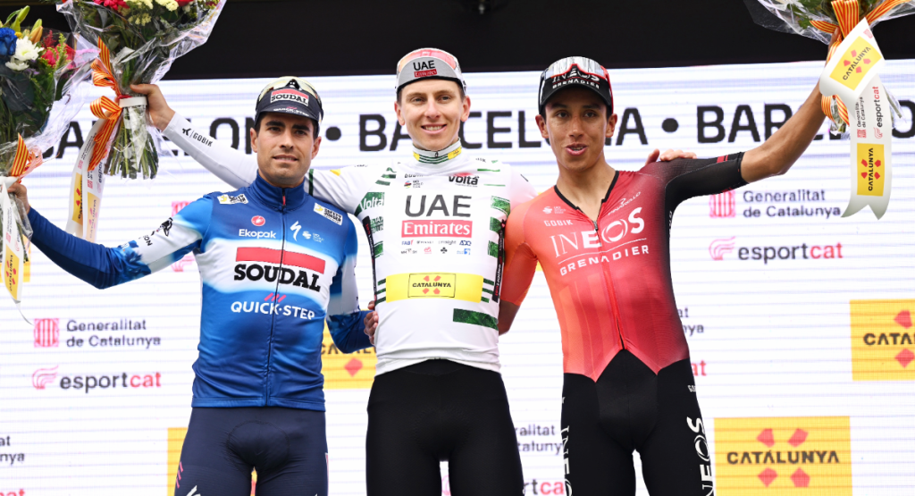 Egan Bernal fantástico en la Vuelta a Cataluña