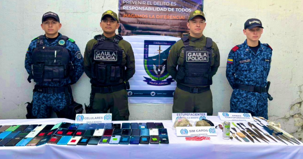 Los 172 cuadernos de la extorsión en las cárceles de Colombia