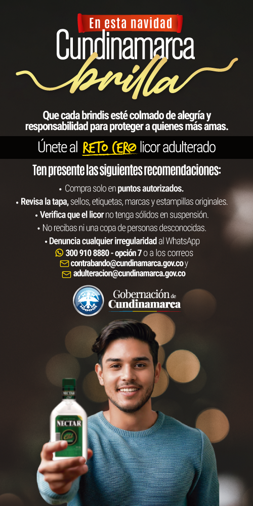 Navidad segura en Cundinamarca