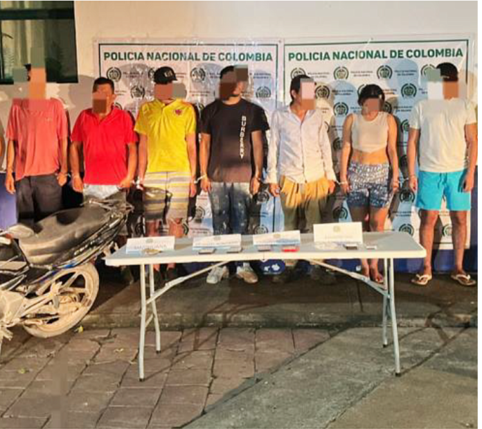 Otros diez capturados por microtráfico en Cundinamarca