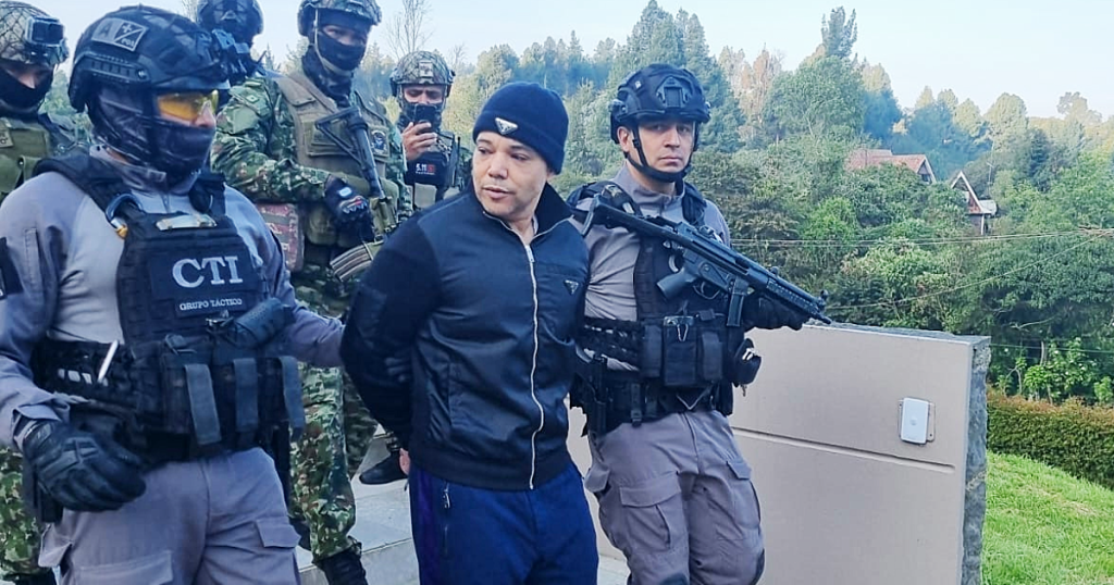 Capturan en Chía al líder de red internacional de narcotráfico