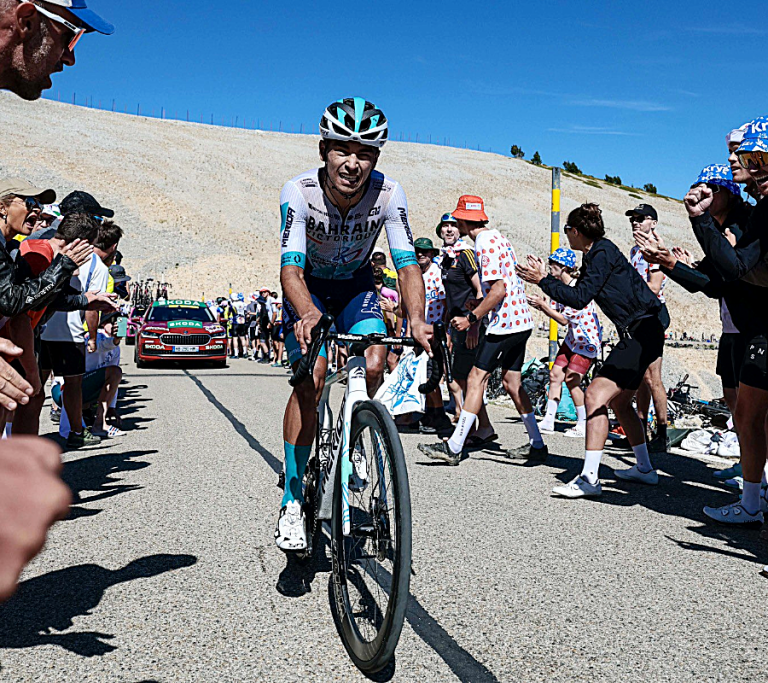 Santiago Buitrago brilló en el Tour de Francia