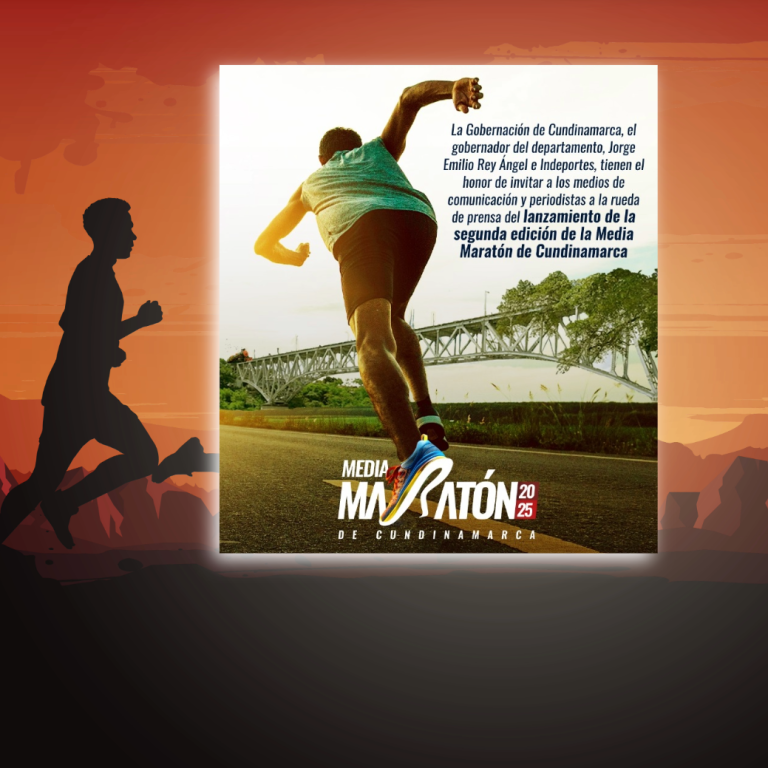 Gobernación hace el lanzamiento de la Media Maratón de Cundinamarca