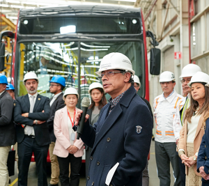 En la Sabana primera planta de buses eléctricos de Colombia
