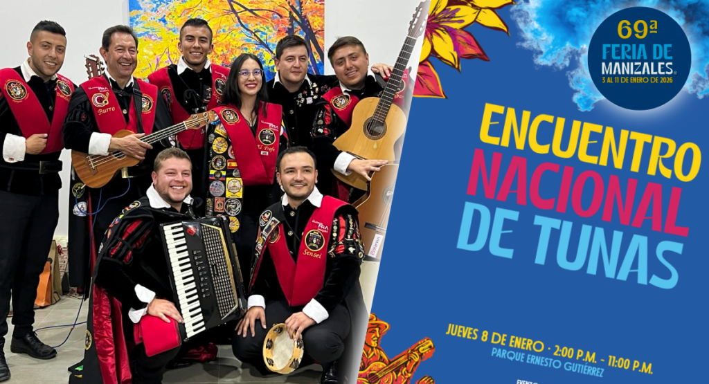 La Tuna Legado de Zipaquirá, invitada de honor a la Feria de Manizales 2026