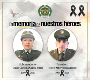 Dos Policías asesinados en operativo de control en Cundinamarca