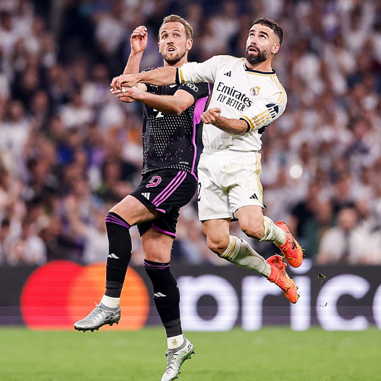 Lucho Díaz en el clásico de Bayern frente a Real Madrid por Champions