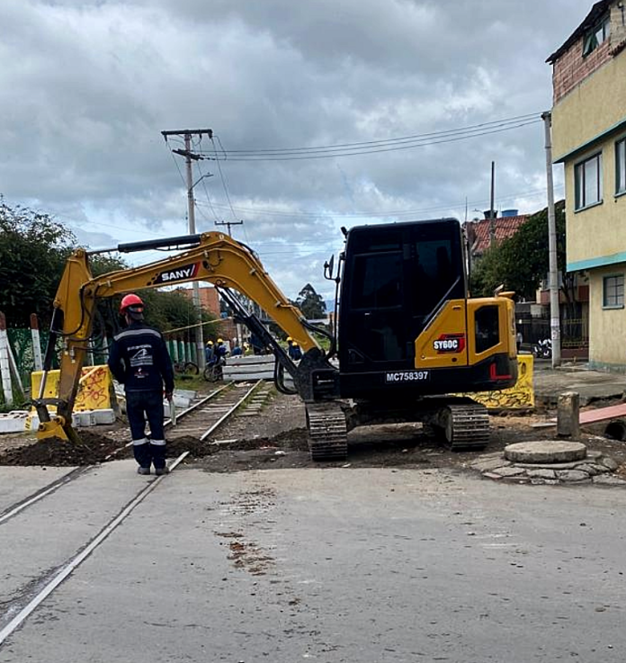 Adelantan obras para que el tren regrese a Nemocón