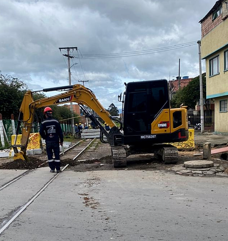 Adelantan obras para que el tren regrese a Nemocón