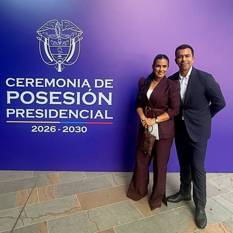 Tanto Jorge Rey como Nicolás García asistieron a la posesión presidencial
