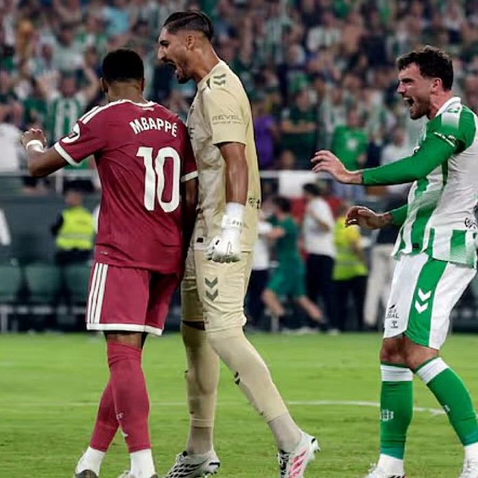 Betis derrotó al Real Madrid causando crisis en Los Merengues